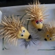 How to make a potato hedgehog?