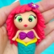 How to make a mermaid from plasticine?