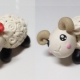 How to mold a lamb and a sheep from plasticine?
