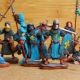 How to mold a knight from plasticine?