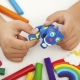 Plasticine molding for babies
