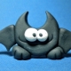 Plasticine bat