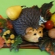 Autumn crafts from salt dough