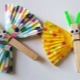 Making crafts from clothespins