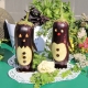 Making an eggplant penguin