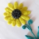 How can you make a plasticine sunflower?