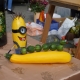 How to make a zucchini minion?