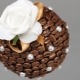 Crafts from coffee beans