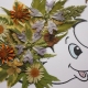 Crafts from dried flowers