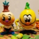 Crafts on the theme of Cipollino