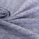 What is melange and where is the fabric used?