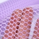 What are mesh fabrics and where are they used?