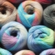 What is sectional yarn and what can be knitted from it?