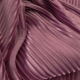 What kind of pleated fabric is and what can be sewn from it?
