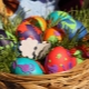 When are eggs consecrated on Easter and where to put the shells?