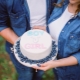 Description of cakes for a gender party