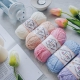 Cotton yarn with acrylic