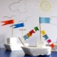 We make boats from polystyrene