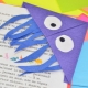 We make bookmarks for books out of paper with our own hands