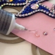 How and with what to glue rhinestones on fabric at home?