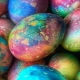 How to make colorful Easter eggs?