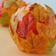 Making leaf crafts