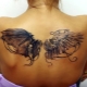 Tattoo with wings