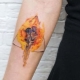 Fire tattoo