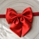 Satin ribbon bow