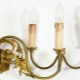 Bronze candlesticks are a charming home decoration