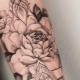 Black and white tattoos for girls