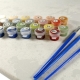 What to do if the paint for painting by numbers has dried up?