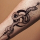 What do snake tattoos mean and where to apply them?