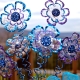 DIY flowers from plastic bottles