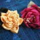 DIY fabric flowers