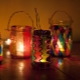 Making candlesticks from jars