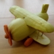Making a plane from a vegetable marrow