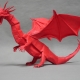 Origami dragon