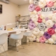 Photo zones for a beauty salon