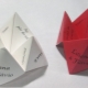 Fortune teller using origami technique