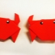 How to make origami in the form of a crab?