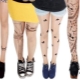 How did tattoo tights come about and what are they like?