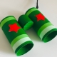 How to make binoculars from bushings?