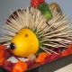 How to make a hedgehog from a vegetable marrow?