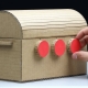 How to make a piggy bank out of paper or cardboard?