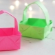 How to make an origami basket?