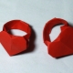How to make origami in the form of a ring?