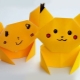 How to make origami in the shape of a Pikachu?