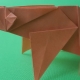 How to fold origami in the shape of a bear?