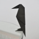 How to fold origami in the shape of a crow?